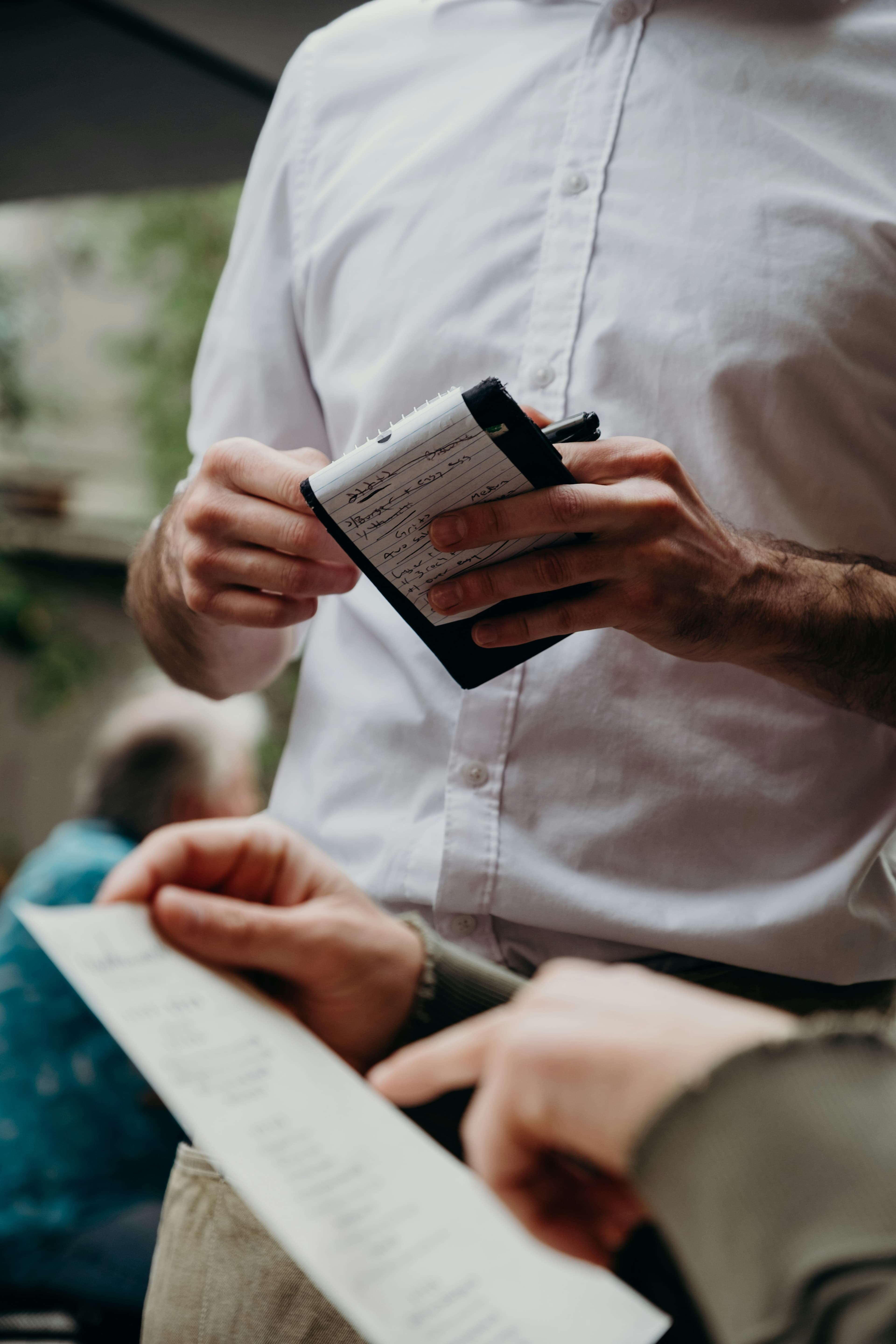 Business owner learning